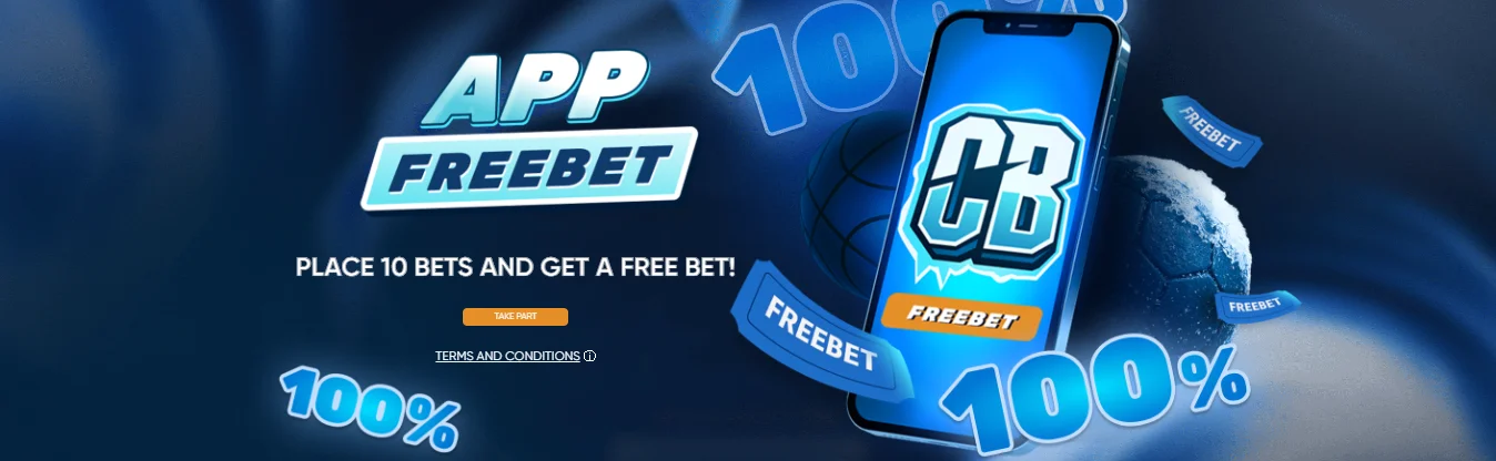 Coldbet app free bet promotion — place 10 bets, get a free bet